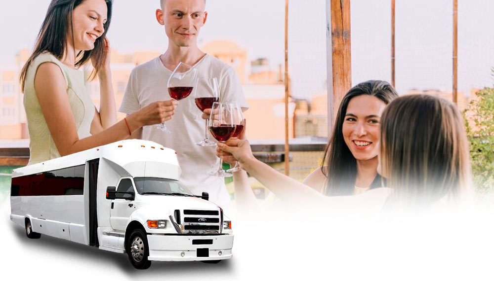 Wine Tour Party Bus Rental