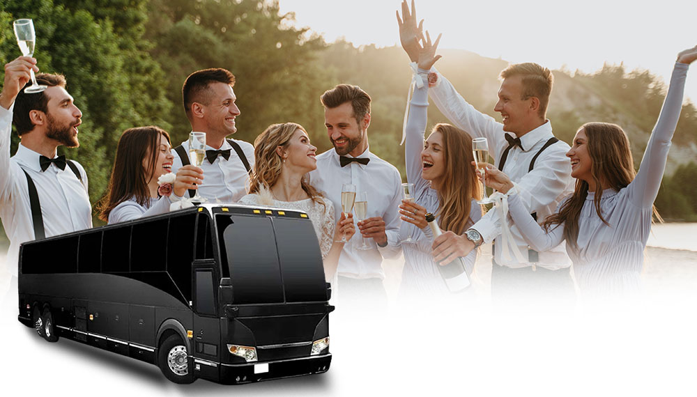 Wedding Party Bus Rental