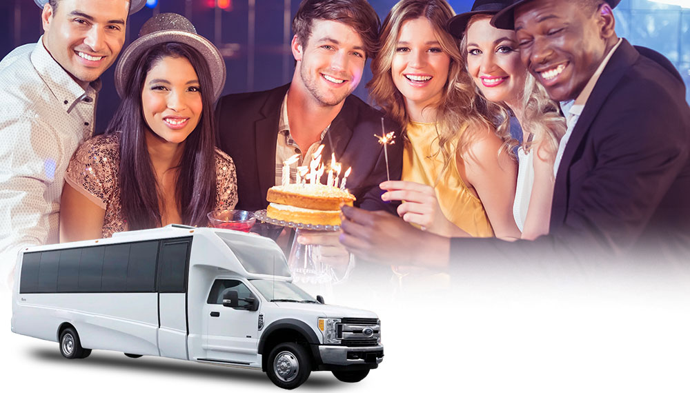 Birthday party bus rental