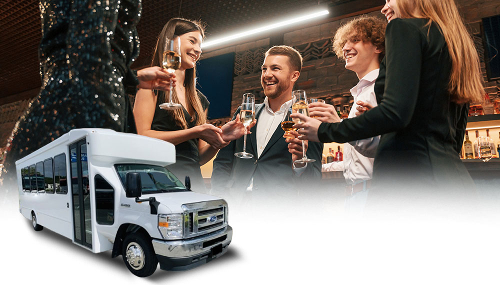 Prom party bus rental