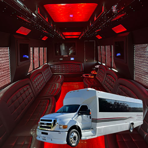 30 passenger party bus