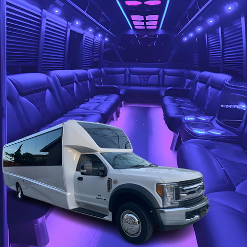 24 to 26 Passenger Party Bus