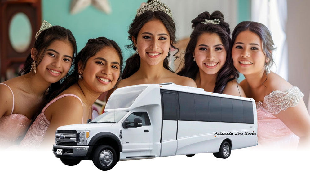 Quinceanera Limo Rental in Pleasanton