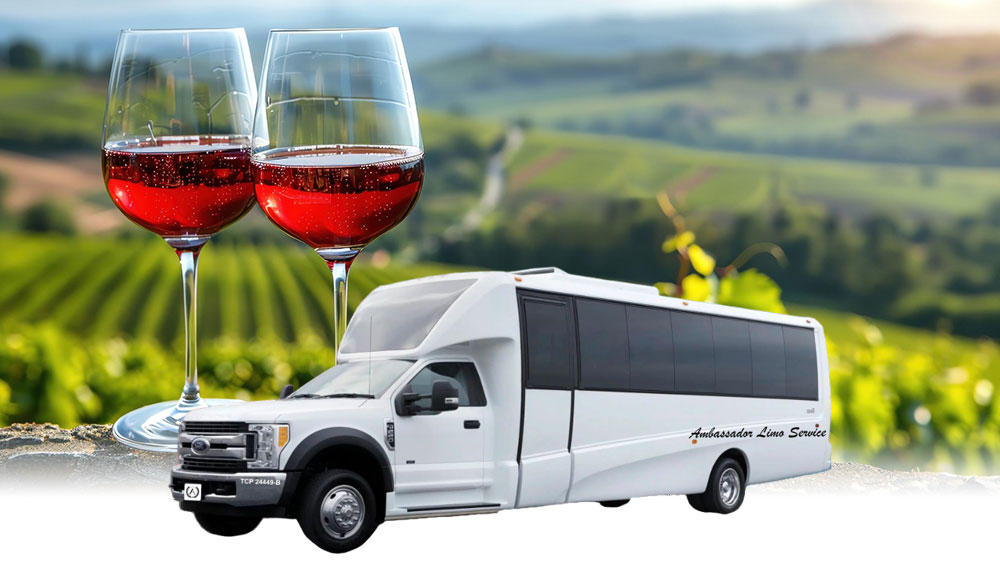 Wine Tour Limo Rental in Fremont