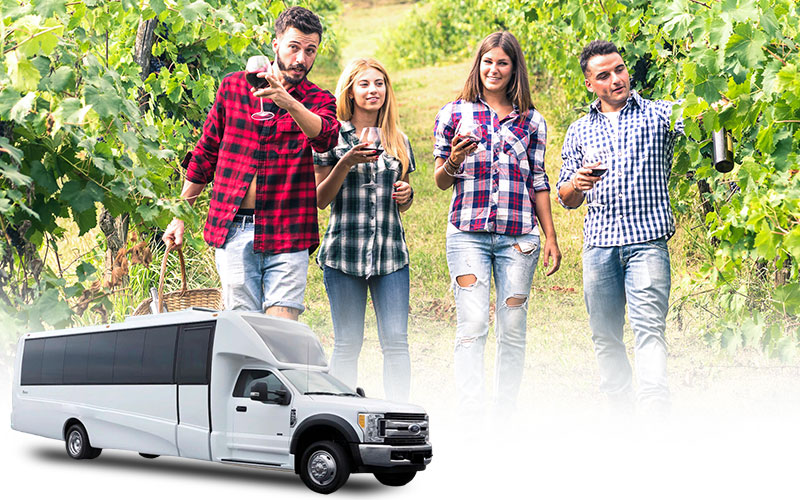 Wine Tour Limo Rental in Bay Point