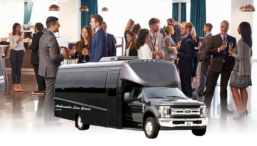 Corporate Events Shuttle Bus Services in Martinez