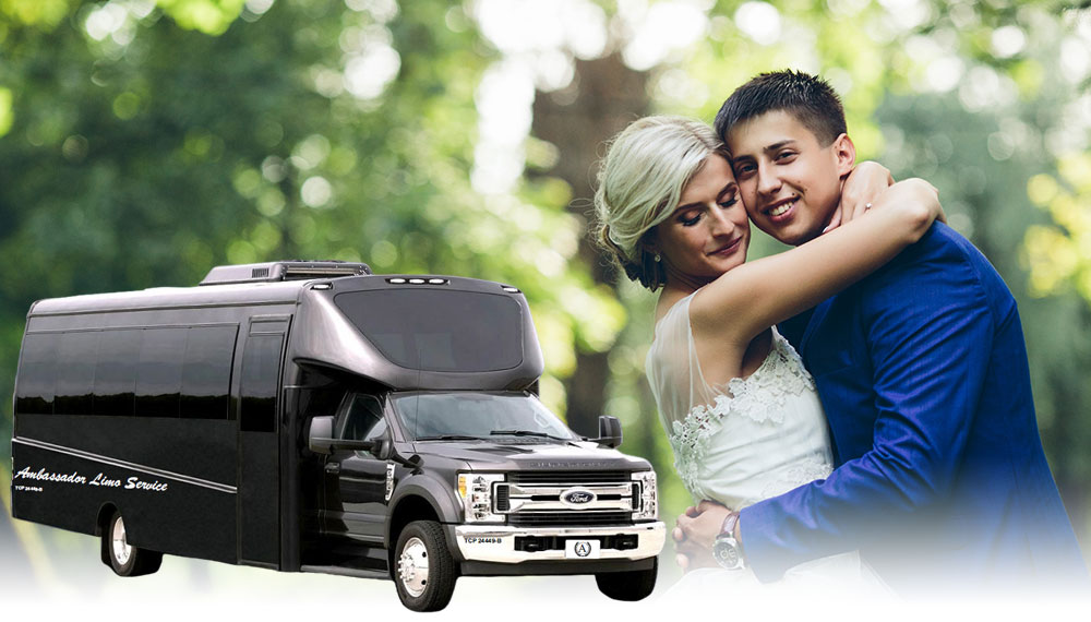 Shuttle Bus Rental for Weddings in Martinez
