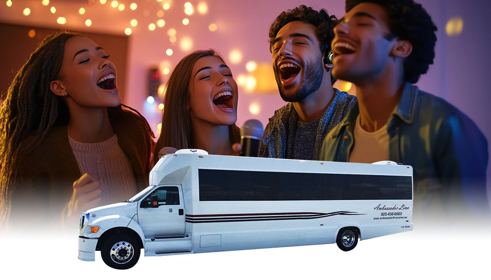 Pleasanton Shuttle Bus Rental