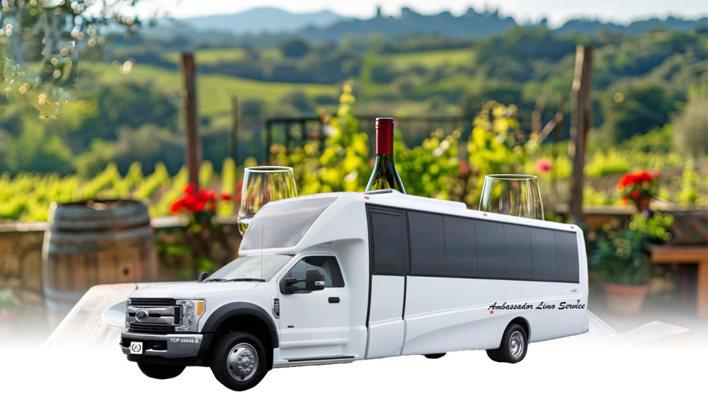 Wine Tour Limo Rental in San Ramon