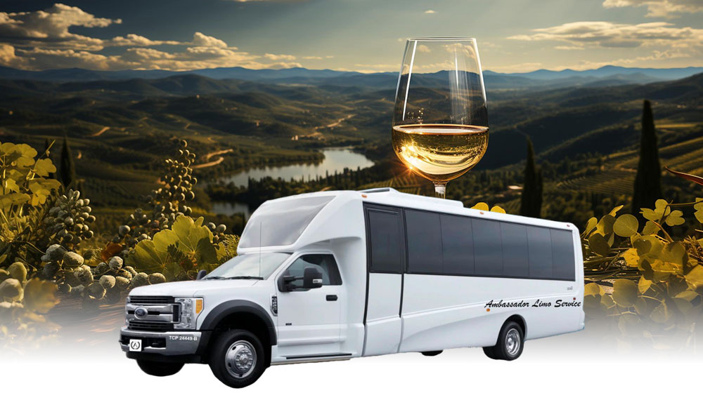 Wine Tour Limo Rental in Stanford