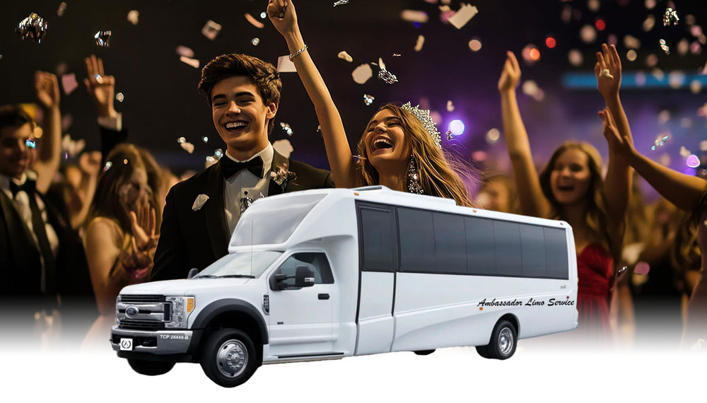 Oakland Wedding Party Bus Rental