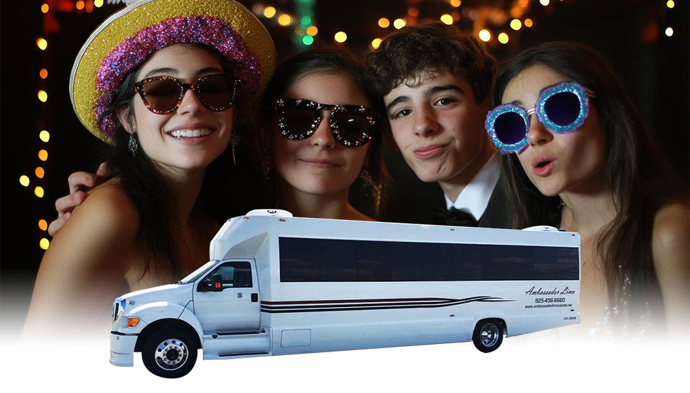 Prom Party Bus Rental in Dublin