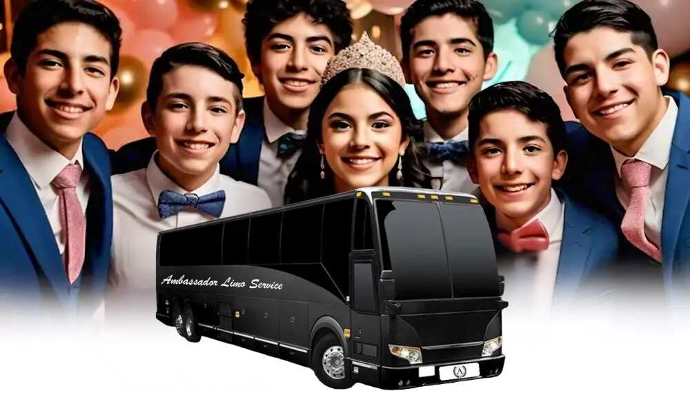 Quinceanera Party Bus Rental