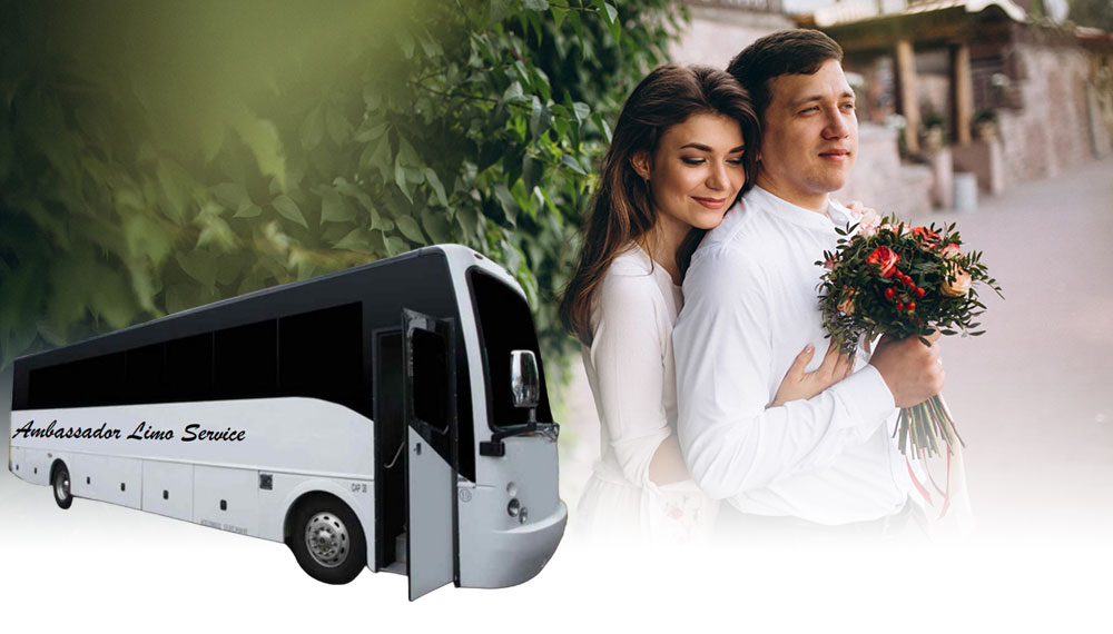 Wedding Party Bus Rental in Berkeley