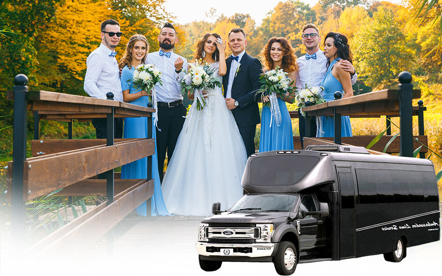 Wedding Party Bus Rental