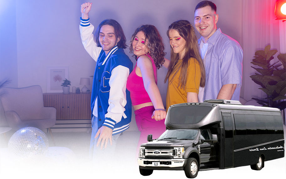 Party Bus for Prom and School Events