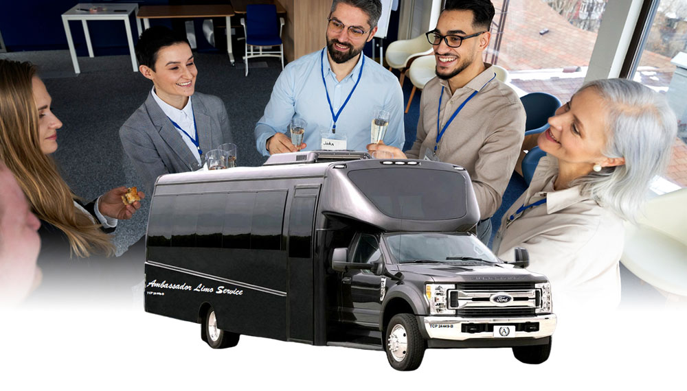 Corporate Events Shuttle Bus Rental