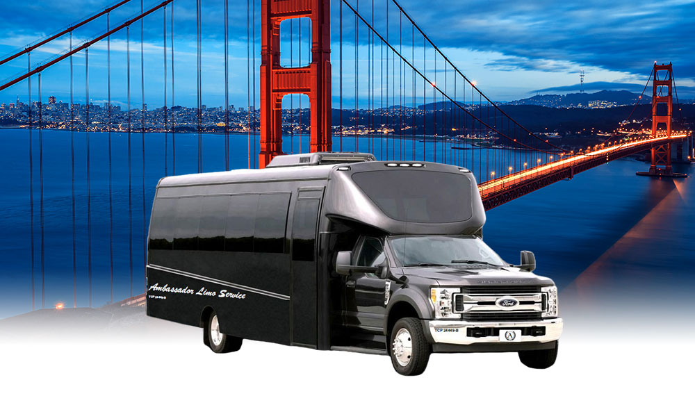 San Francisco Shuttle Bus Rental