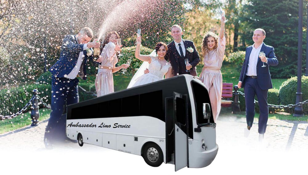 Wedding Guest Shuttles Rental in Manteca