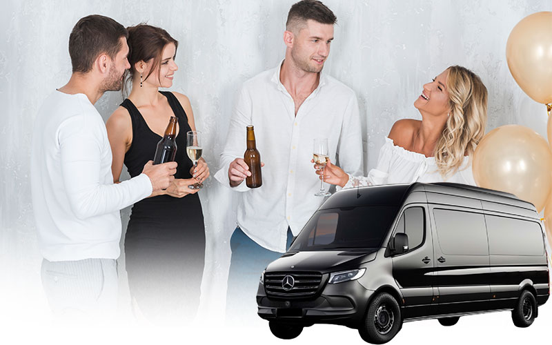 Event Shuttle Bus Rental in Antioch